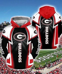 Georgia Bulldogs Football 3D All Over Print Zip Hoodie - Ideal Gift For Ncaa Fans