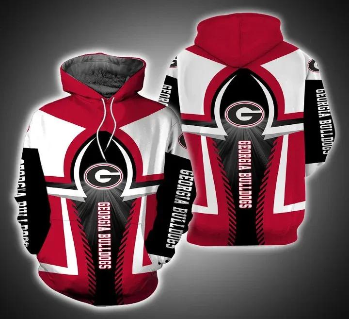Georgia Bulldogs Football For Fan 3D Hoodie - Best Gift For Fans