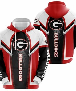 Georgia Bulldogs For Bulldogs 3D All Over Print Zip Hoodie - Rock Your Ncaa Fan Look With Style