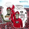 Georgia Bulldogs Hoodie 3D Achmed Skull - Show Your Love For Georgia Bulldogs And Spread Laughter