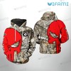 Georgia Bulldogs Hoodie 3D Skull Camo - Get Your Skull Camo Hoodie To Look Stylish And Cool 