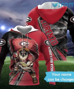 Georgia Bulldogs Mascot 3D Hoodie - Ideal For Bulldogs Fans
