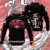 Georgia Bulldogs National Champions 2021 Black Pattern All Over Print 3D Hoodie And 