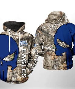 Georgia Southern Eagles Ncaa Camo Veteran Hunting 3D Hoodie - Ideal Gift Idea