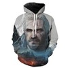 Geralt Face Witcher Geralt Hoodie 3D, Gaming Gifts For Men