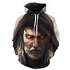 Geralt Witcher Gaming Hoodie 3D | Custom All Over Print Hoodie