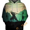 Get Bold With Dark Souls Abyss Walker Hoodie In 3D - Perfect For Action Game Lovers! 