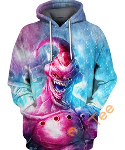 Get Dark With This Evil Buu Hoodie 3D