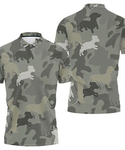 Get Fashionable With Dachshund Pattern Camouflage Style 3D Printed Hoodie - Perfect For Dog Owners! 