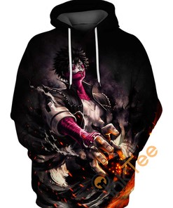 Get Insane With Dabi Combustive Insanity Hoodie In 3D - Perfect For My Hero Academia Fans! 