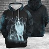 Get Lost In Space With The Epic Border Collie Galaxy 3D Hoodie