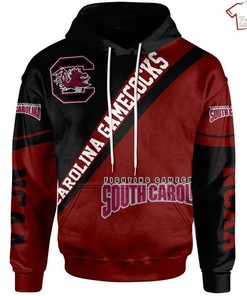 Get Noticed With The South Carolina Gamecocks Red And Black All Over Print 3D Hoodie