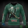 Get Ready For A Roaring Winter With Minnesota Wild Nhl Monster 3D Hoodie Zip Hoodie