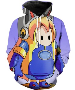 Get Ready For Adventure With Fall Guys Overwatch Crossover Video Game Hoodie 3D