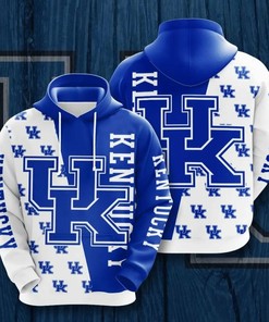 Get Ready For Game Day With Kentucky Wildcats Many Logo 3D Hoodie - Perfect Gifts For Him