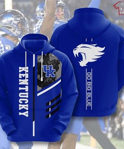 Get Ready For Game Day With Ncaa Kentucky Wildcats 3D Hoodie For Men Women