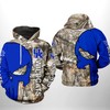 Get Ready For Hunting Season With Kansas Jayhawks And Kentucky Wildcats Camo Veteran Hunting 3D Hoodie