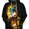 Get Ready To Fight With Son Goku Kamehameha 3D Hoodie For Men 