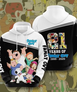 Get Recklessly Funny With Family Guy Custom Hoodie 3D