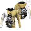 Get Spooky With Ucf Knights Jack Skellington And Zero 3D Hoodie 