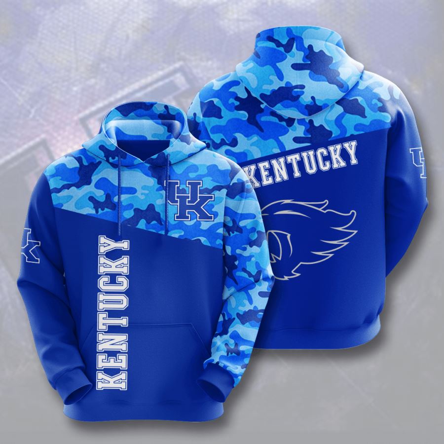 Get The Best Deals With Kentucky Wildcats Custom Sport All Over Print Hoodie 3D 5 - Shop Now