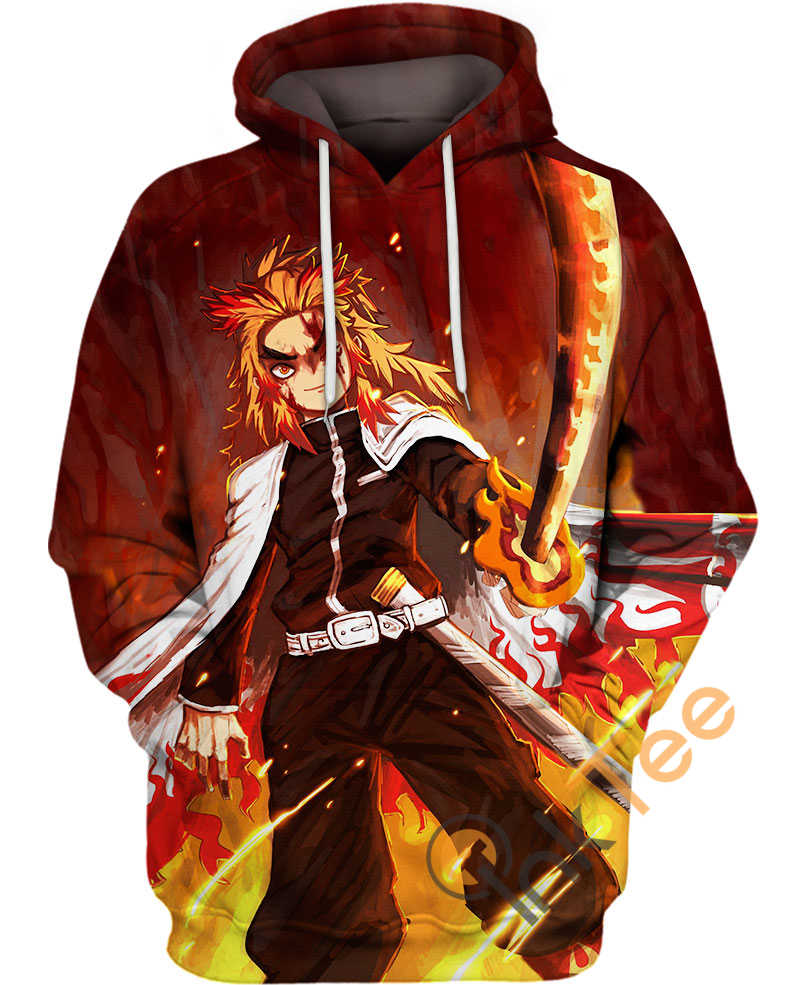 Get Your Elemental Game On With The Blooming Flame Undulation 3D Hoodie