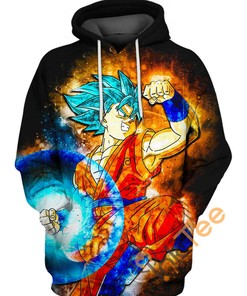 Get Your Energy On With The Blue Energy Blast 3D Hoodie