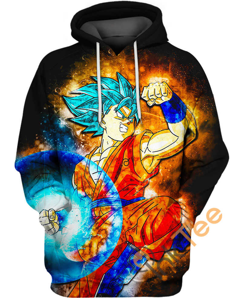 Get Your Energy On With The Blue Energy Blast 3D Hoodie