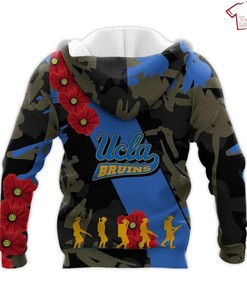 Get Your Floral Fix With The Ucla Bruins Floopy Flowers 3D All Over Print Hoodie