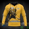 Get Your Hands On Personalized Nashville Predators Nhl Skull Punisher 3D All Over Print Hoodie With Zip Up 