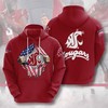 Get Your Own Ncaa Washington State Cougars All-Over Print Zip-Up Hoodie 