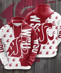 Get Your Perfect Fit With The Washington State Cougars No2120 Custom Hoodie 3D