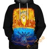 Get Zen With Forest Spirits Sumi-E Hoodie 3D