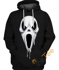 Ghost Scream Hoodie 3D | All Over Print Hoodies For Women