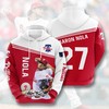Gifts For Men - All Over Print Sports Baseball Mlb Philadelphia Phillies Aaron Nola Usa Hoodie 3D