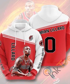 Gifts For Men - All Over Print Sports Basketball Nba Portland Trail Blazers Usa Hoodie 3D