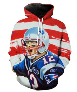 Gifts For Men - Custom All Over Print Official American Tom Brady Hoodie 3D