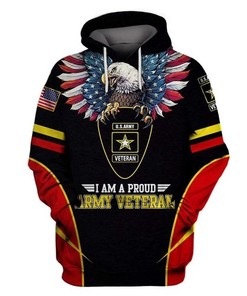 Gifts For Men - Custom All Over Print Official U.S.Armys Custom Hoodie 3D