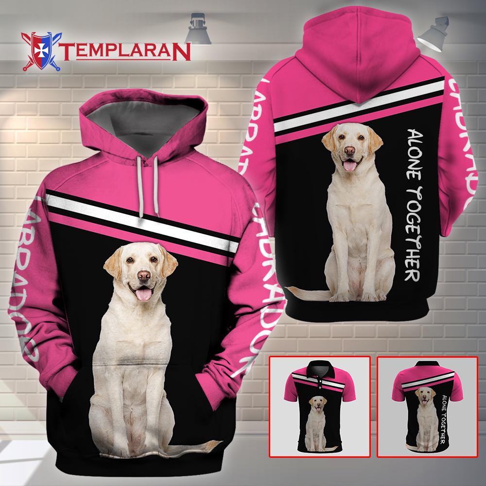 Gifts For Men - Father'S Day Labrador All Over Print Hoodie 3D