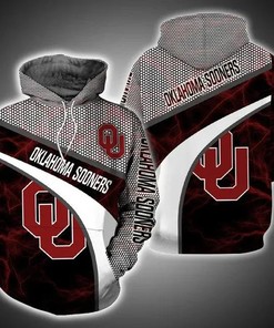 Gifts For Oklahoma Sooners Fans: Oklahoma Sooners Logo For Fan 3D Hoodie