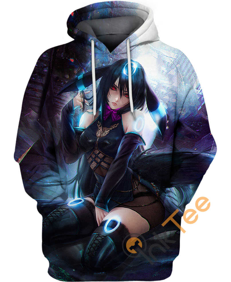 Gijinka Umbreon Hoodie 3D | All Over Print Hoodie Printful