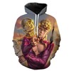 Giorno Giovanna Jojo'S Bizarre Adventure Golden Wind Hoodie 3D | 3D Hoodies For Men Graphic
