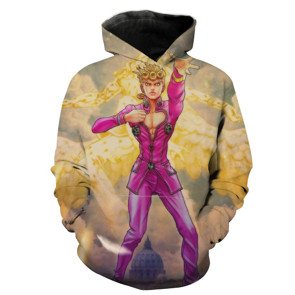Giorno Stand Jojo Bizarre Stance Hoodie 3D | All Over Print Hoodies For Women