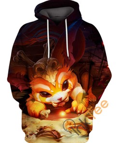 Gnar Hoodie 3D | 3D Hoodies With Zippers
