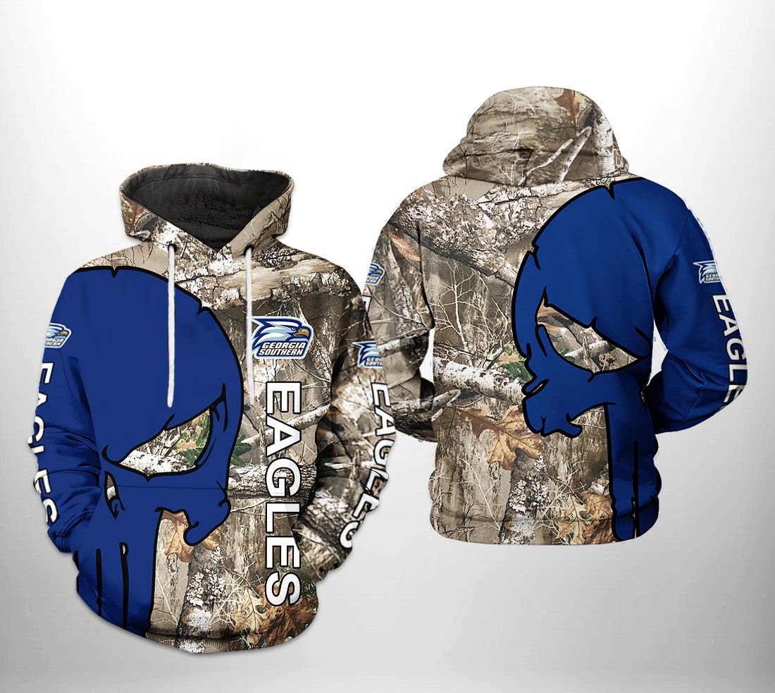 Go Panthers With Georgia State Panthers Ncaa Us Flag 3D Printed Hoodie