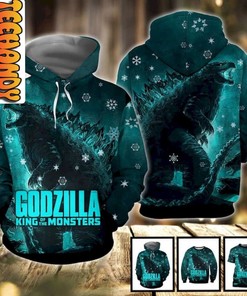 Godzilla Monster Hoodie 3D | Custom All Over Print Hoodie