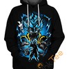 Gogeta Super Saiyan Blue Hoodie 3D | Custom All Over Print Hoodie