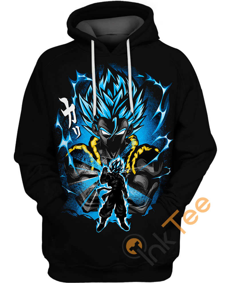 Gogeta Super Saiyan Blue Hoodie 3D | Custom All Over Print Hoodie