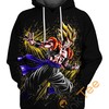Gogeta Super Saiyan Hoodie 3D | Custom All Over Print Hoodie