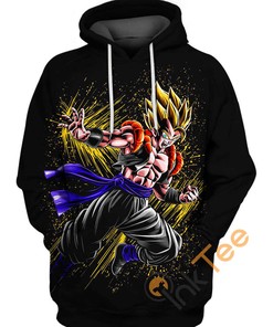 Gogeta Super Saiyan Hoodie 3D | Custom All Over Print Hoodie